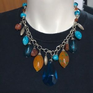 Necklace and earrings